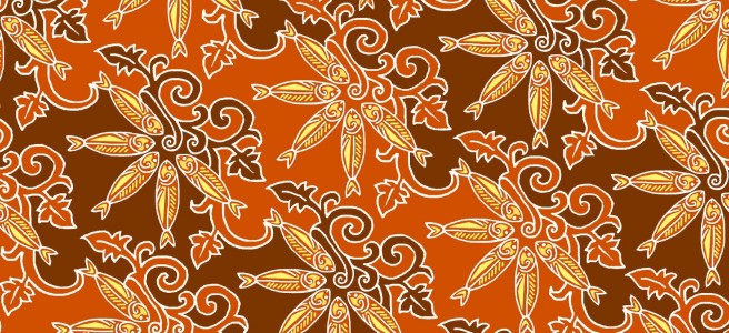 gambar batik riau